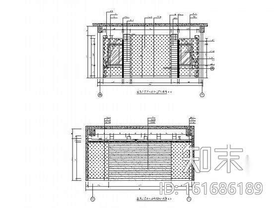 [青岛]国际博览中心标准展览馆装修图施工图下载【ID:161686189】