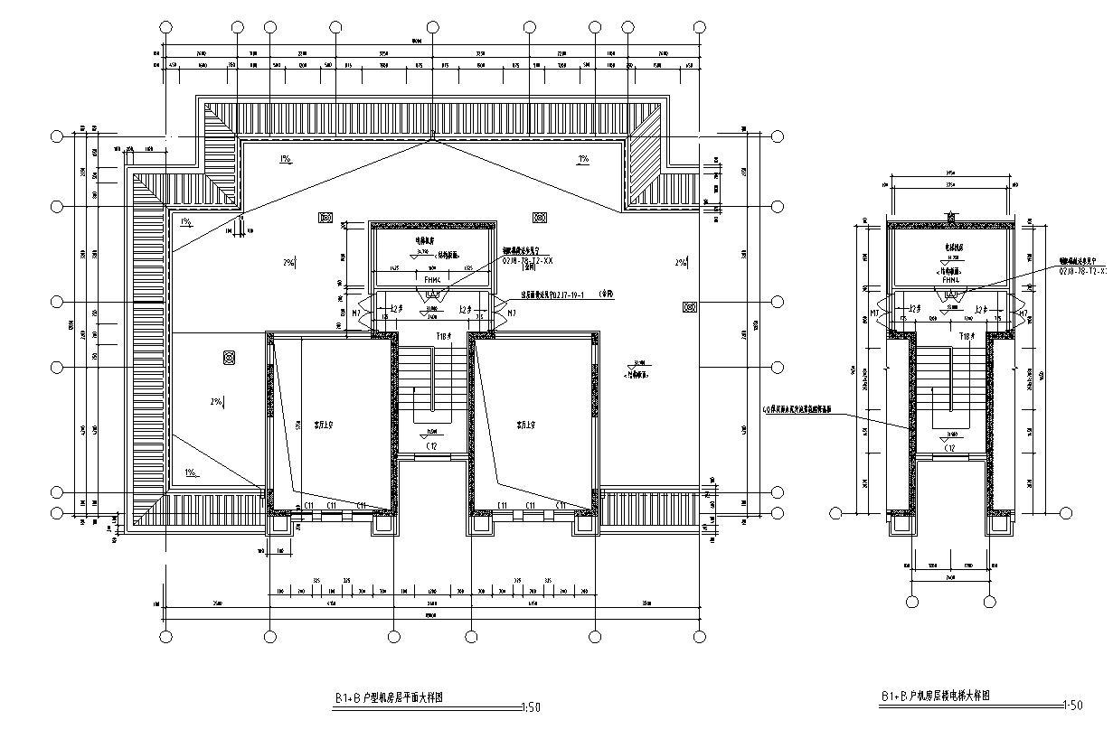 [宁夏]框剪结构多高层住宅及商业建筑施工图cad施工图下载【ID:149874187】