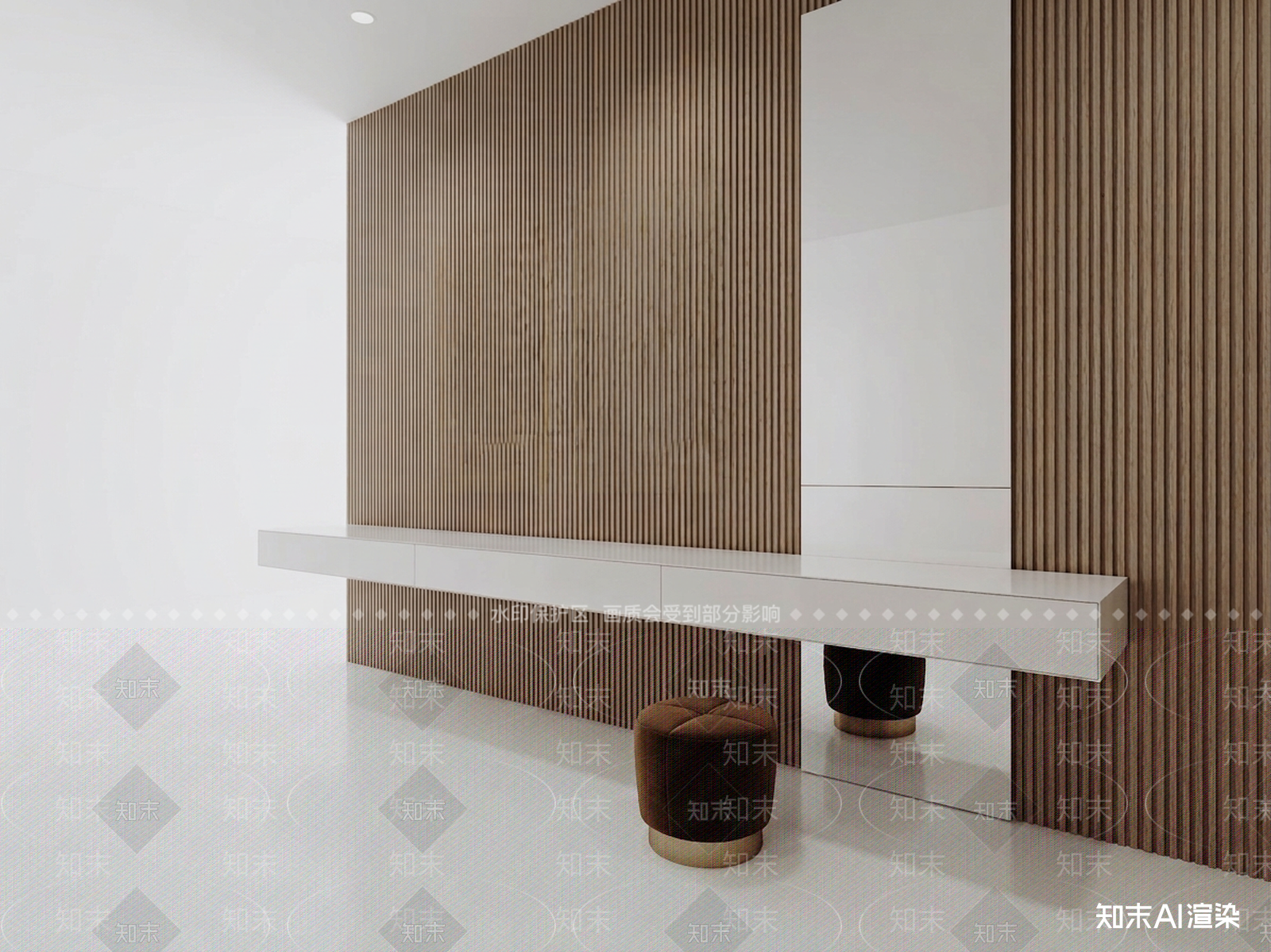 长条形梳妆台面梳妆台3D模型下载【ID:1227330061】