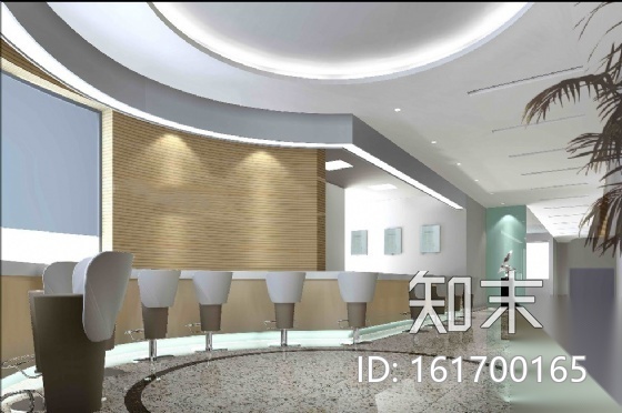 [河南]某证券营业厅内装饰图（含效果）cad施工图下载【ID:161700165】