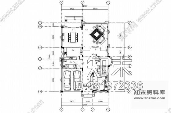 施工图美式新古典别墅室内设计施工图含实景照片cad施工图下载【ID:531972336】