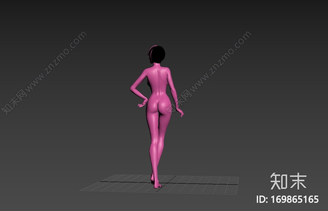 美女3d打印模型下载【ID:169865165】