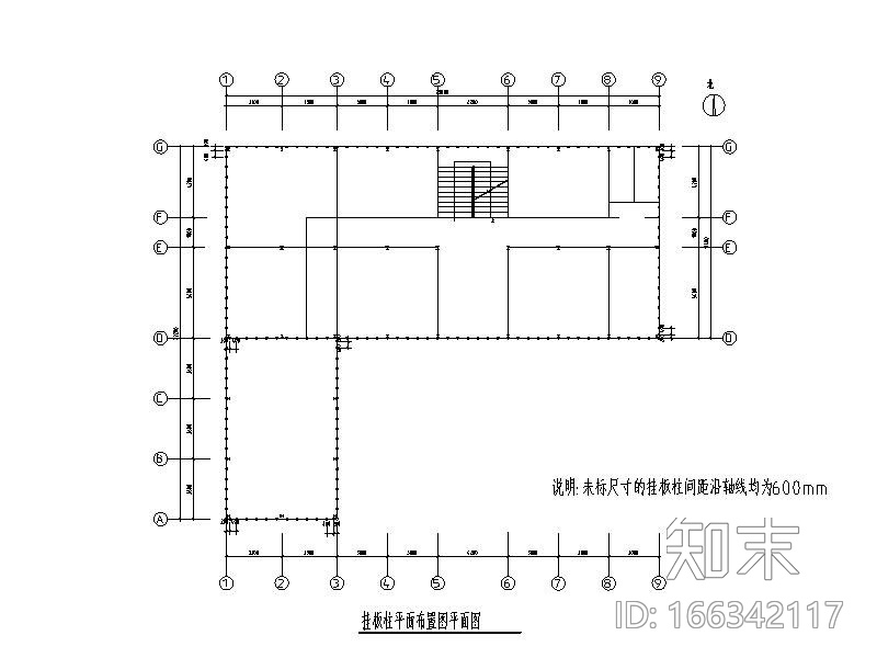 钢框架办公楼建筑结构施工图(含模型)施工图下载【ID:166342117】