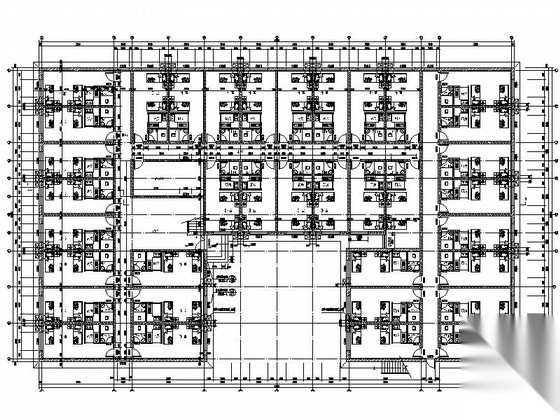 某集团二层职工公寓建筑施工图施工图下载【ID:167215185】