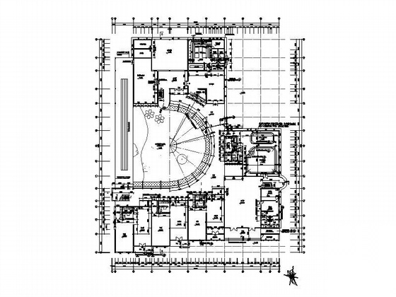 [宁德]某四层12班幼儿园建筑施工图cad施工图下载【ID:165738183】