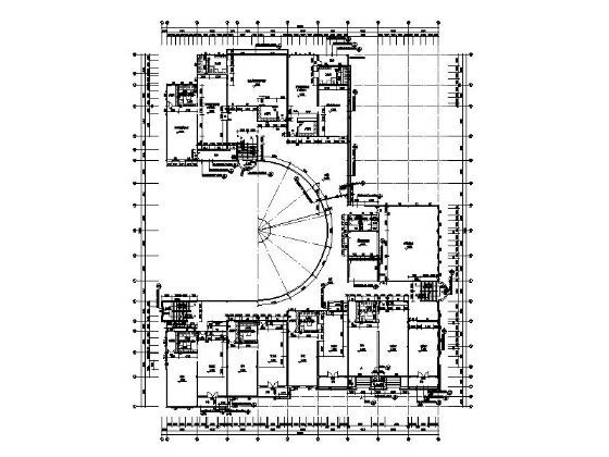 [宁德]某四层12班幼儿园建筑施工图cad施工图下载【ID:165738183】