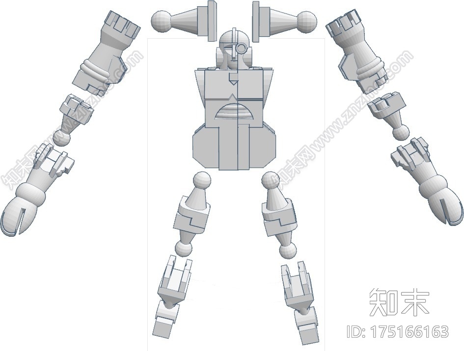 国际象棋变形金刚3d打印模型下载【ID:175166163】