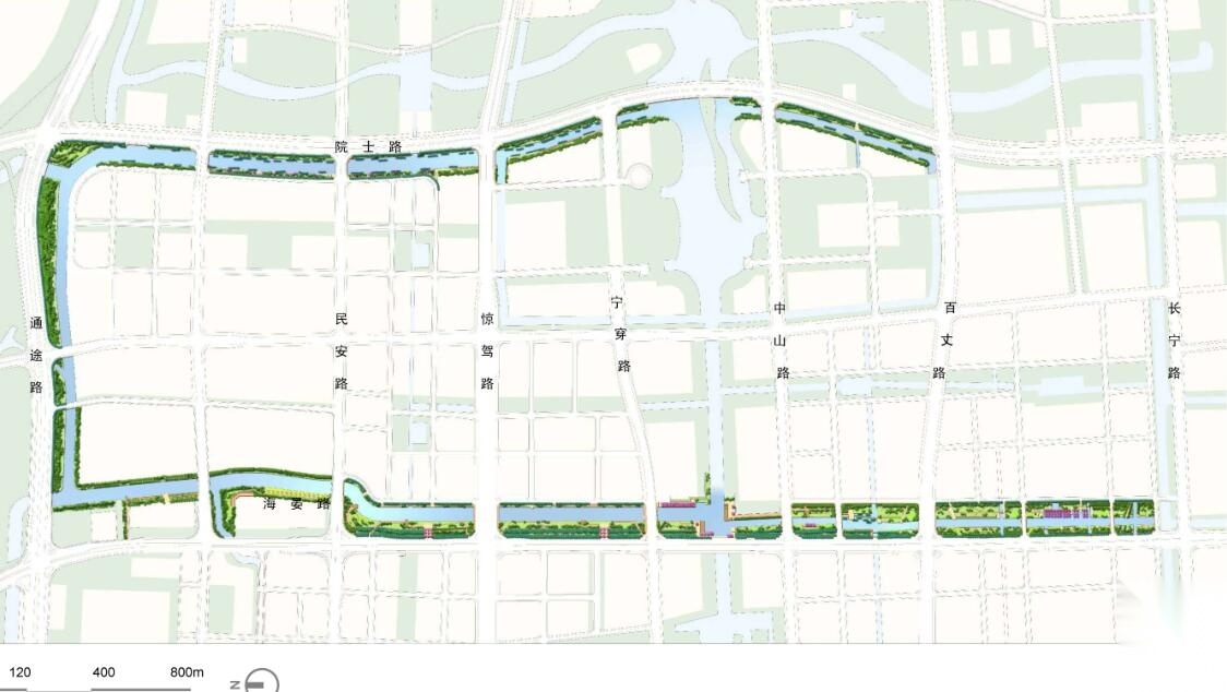 [浙江]东部滨水水岸景观初步方案设计施工图下载【ID:161022122】