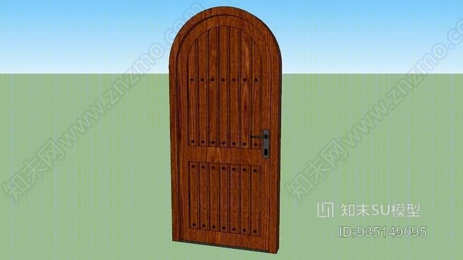 木门SU模型下载【ID:935149095】