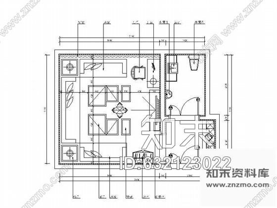 施工图北京欧式个性量贩式KTV包厢施工图cad施工图下载【ID:632123022】