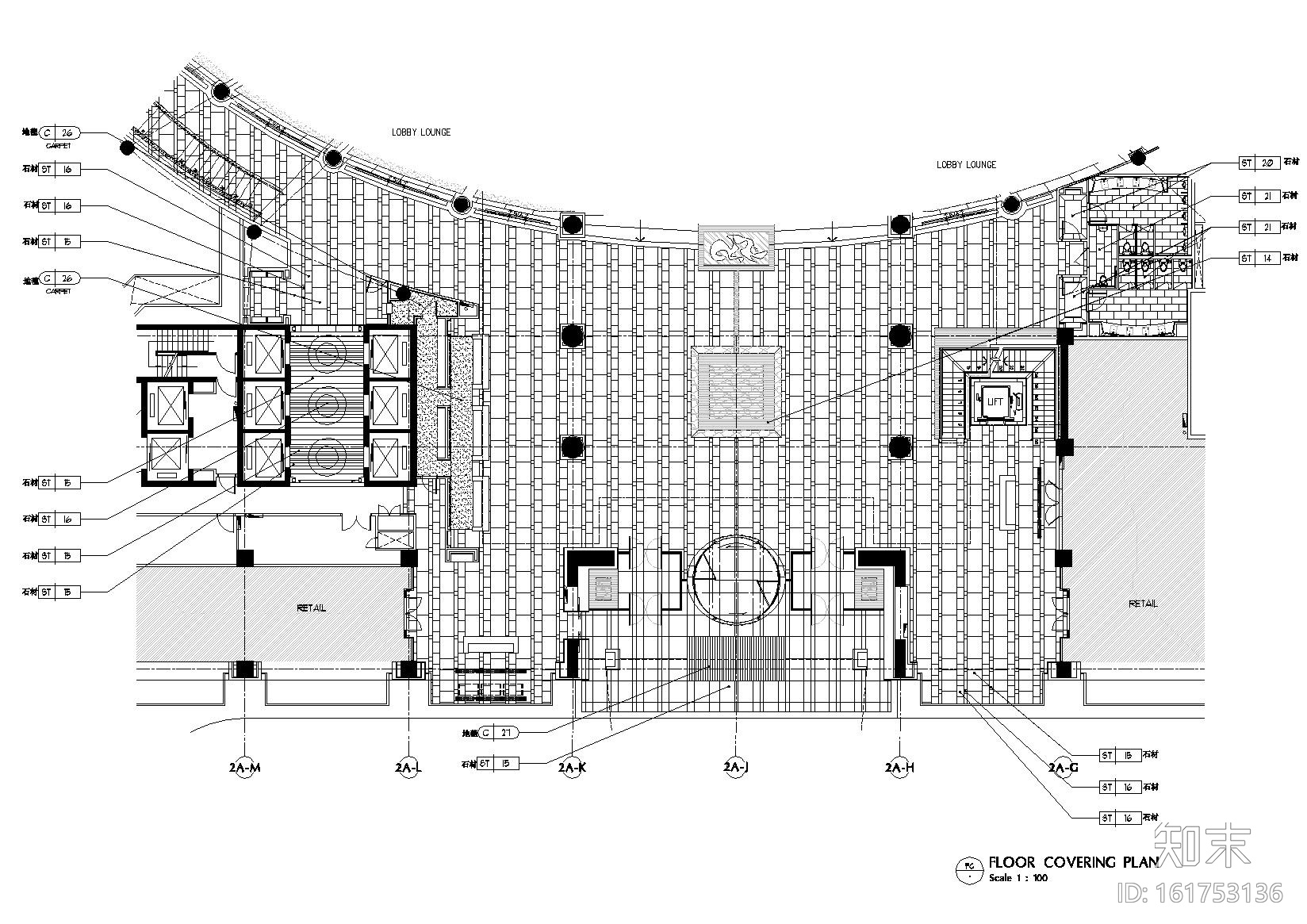 [北京]丽晶酒店装饰设计施工图+实景照片cad施工图下载【ID:161753136】