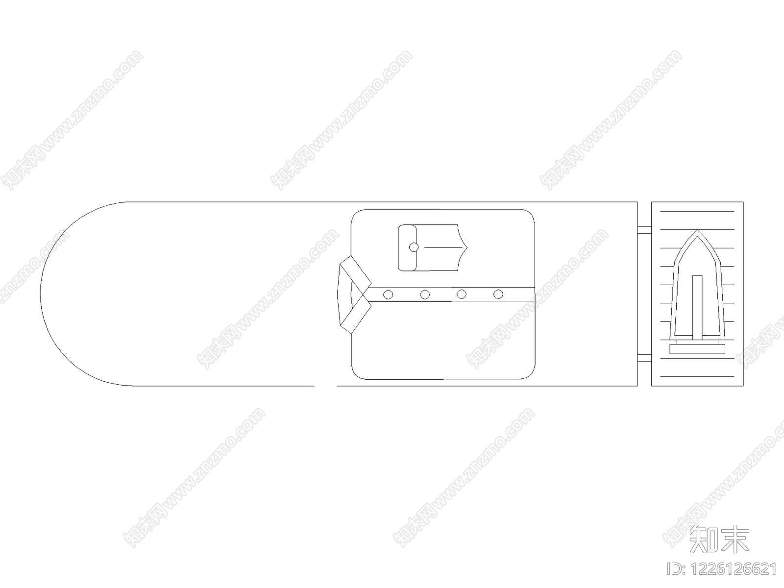 门cad施工图下载【ID:1226126621】