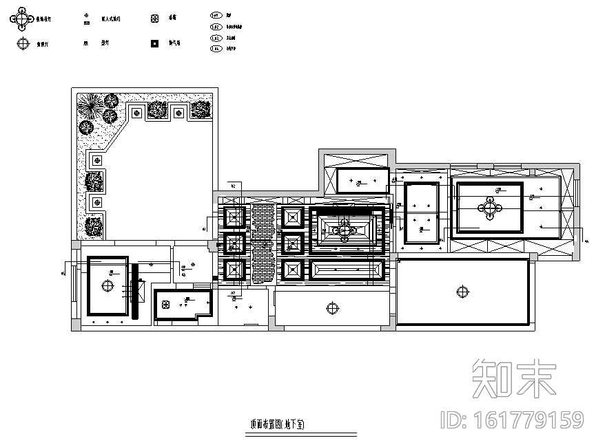 [江苏]美式混搭风格400平米联体别墅设计施工图cad施工图下载【ID:161779159】