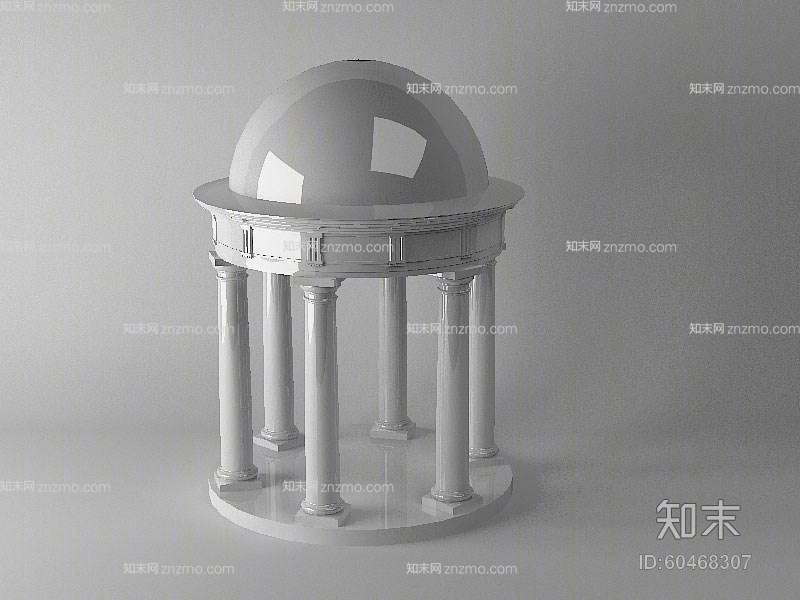 亭子3D模型下载【ID:60468307】