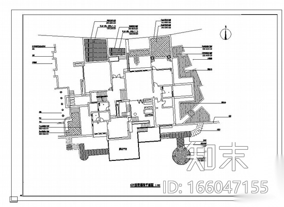 庭院种植设计施工图cad施工图下载【ID:166047155】