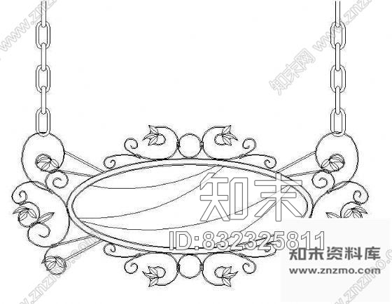 图块/节点铁艺cad施工图下载【ID:832325811】