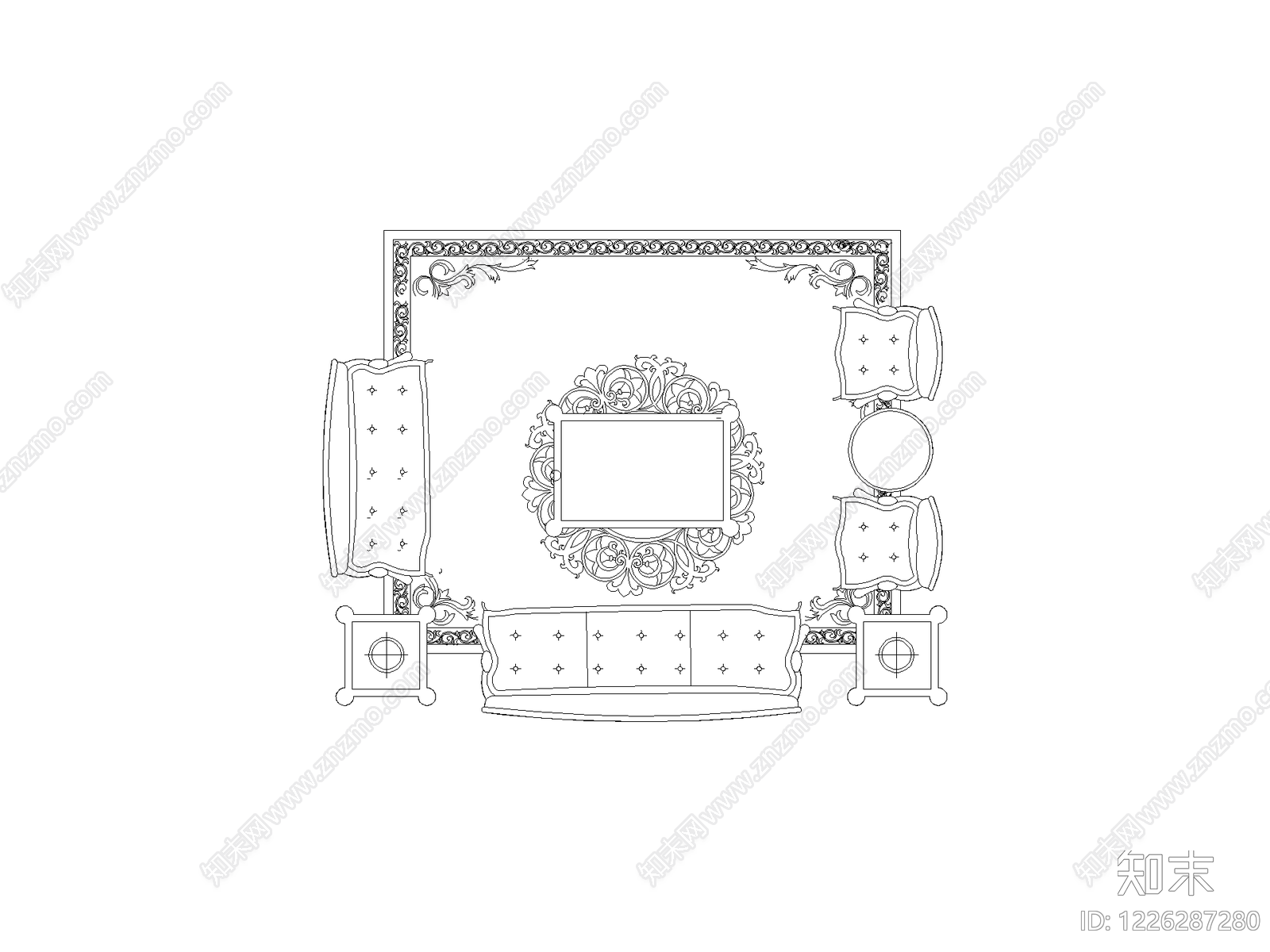 家装图库CAD图纸