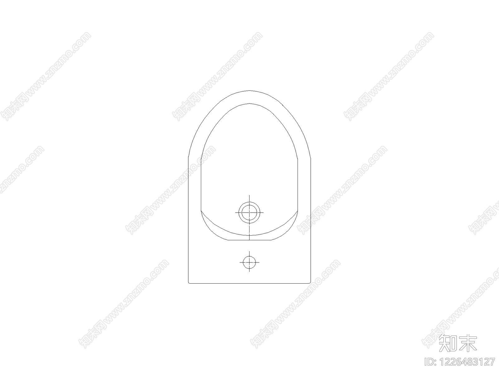 卫马桶动态cad施工图下载【ID:1226483127】