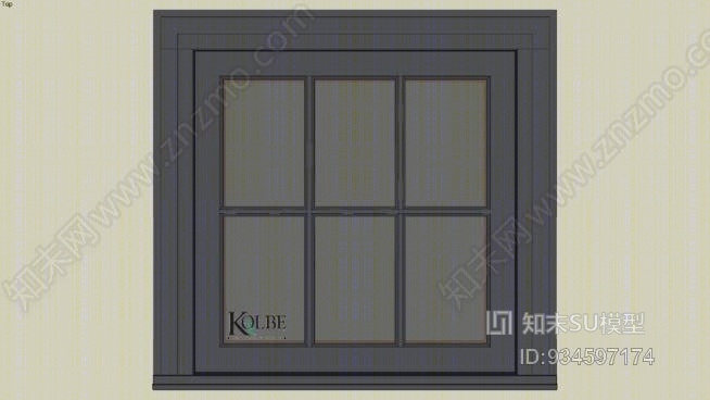 Kolbe超遮阳棚Ku26261（F.S.2’-6”xSU模型下载【ID:934597174】