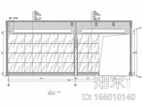 典雅简欧风格住宅入户大堂装修施工图（含效果）cad施工图下载【ID:166010140】