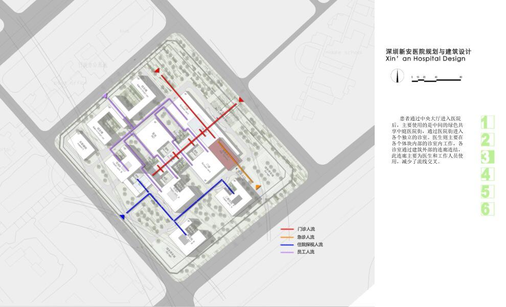 [广东]深圳某hospital建筑设计方案文本（pdf+80张）cad施工图下载【ID:151579158】