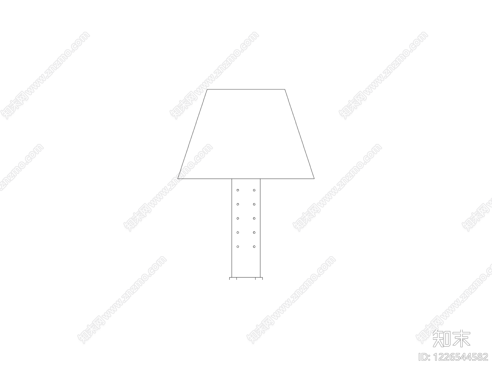 灯具图块cad施工图下载【ID:1226544582】