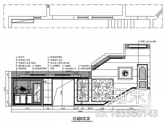 现代大气两层别墅室内装修施工图（含效果图完整报价单）cad施工图下载【ID:165360143】