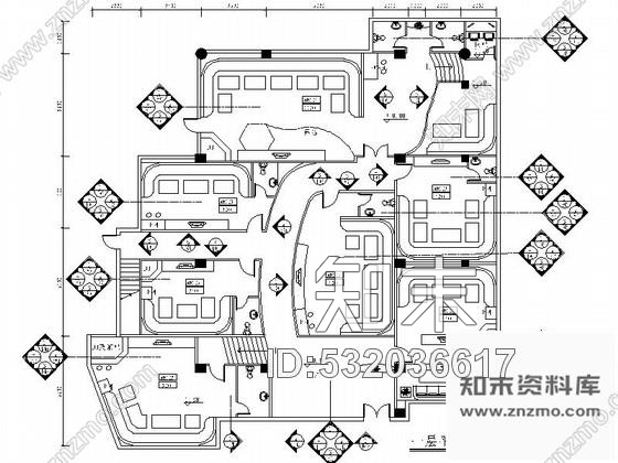 施工图西安大酒店KTV室内装饰设计CAD施工图施工图下载【ID:532036617】