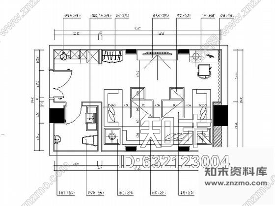 施工图北京奢华欧式KTV包厢室内设计施工图cad施工图下载【ID:632123004】