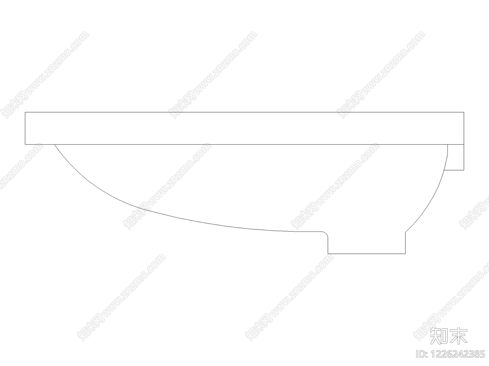 现代卫浴设施CAD图纸