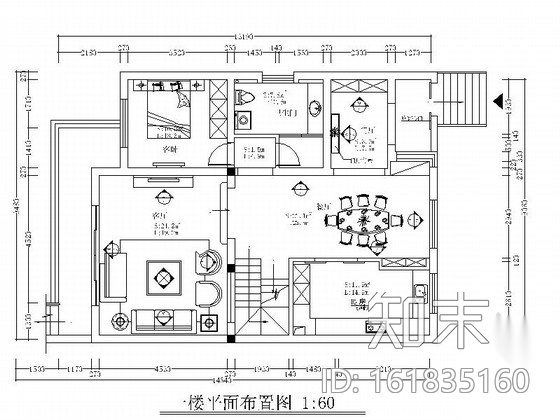 [宜兴]欧式风格三层别墅装修CAD施工图（含效果图）cad施工图下载【ID:161835160】