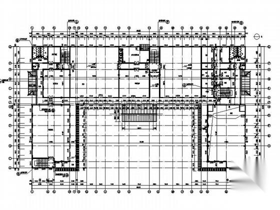 [四川]3层仿古市级图书馆建筑设计施工图（含效果图）施工图下载【ID:160724141】