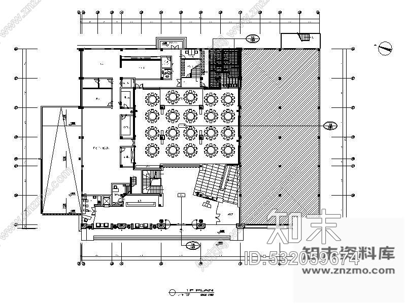 施工图无锡某高档大酒店装修施工图cad施工图下载【ID:532059674】