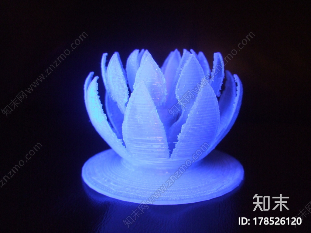 盛开的花3d打印模型下载【ID:178526120】