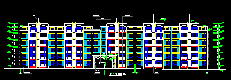 大连芳草园住宅小区归档建筑施工图（华东院图纸）cad施工图下载【ID:149948176】