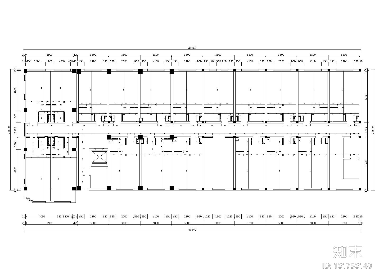 上海青浦亚朵轻居酒店室内装修CAD施工图+PPT设计方案...cad施工图下载【ID:161756140】