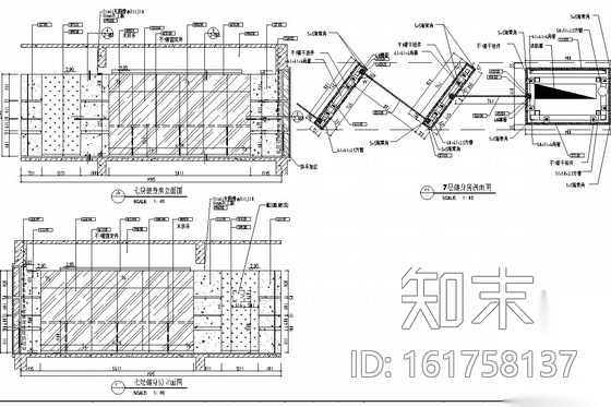 [深圳]原创知名通讯科技园五星级综合经济型酒店装修施...cad施工图下载【ID:161758137】