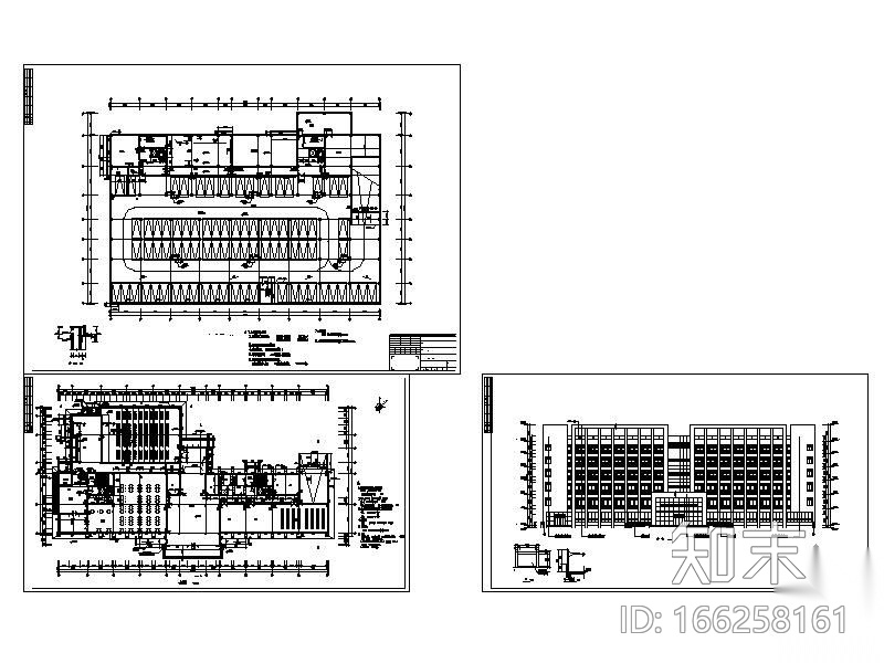 教学楼平面图施工图下载【ID:166258161】