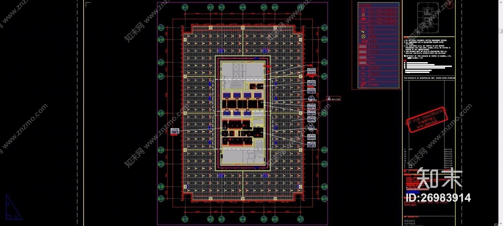 上海市虹口区四川北路4街坊108地块（CAD施工图纸）cad施工图下载【ID:26983914】