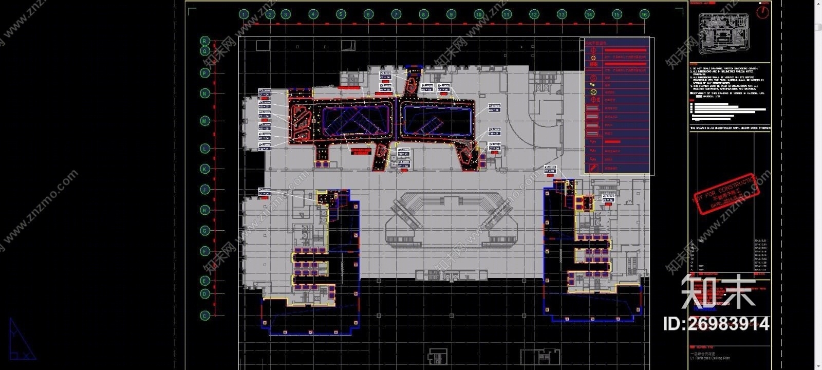 上海市虹口区四川北路4街坊108地块（CAD施工图纸）cad施工图下载【ID:26983914】