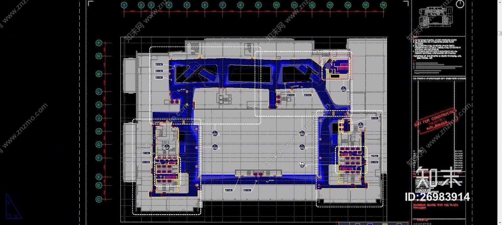 上海市虹口区四川北路4街坊108地块（CAD施工图纸）cad施工图下载【ID:26983914】