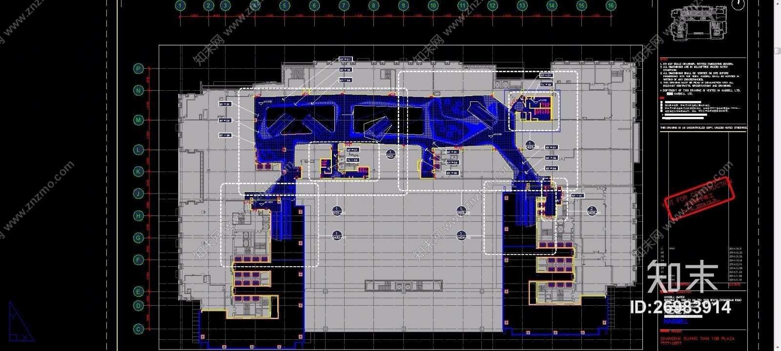 上海市虹口区四川北路4街坊108地块（CAD施工图纸）cad施工图下载【ID:26983914】