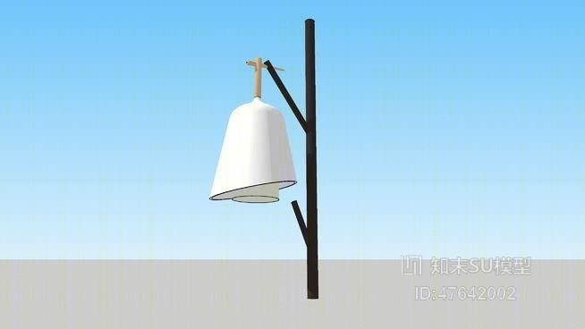 落地灯SU模型下载【ID:47642002】