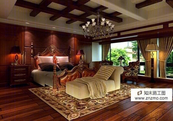 豪华家居施工图和效果图施工图下载【ID:56916757】