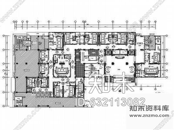 施工图奢华欧式风格国际商务娱乐会所施工图含效果cad施工图下载【ID:632113082】