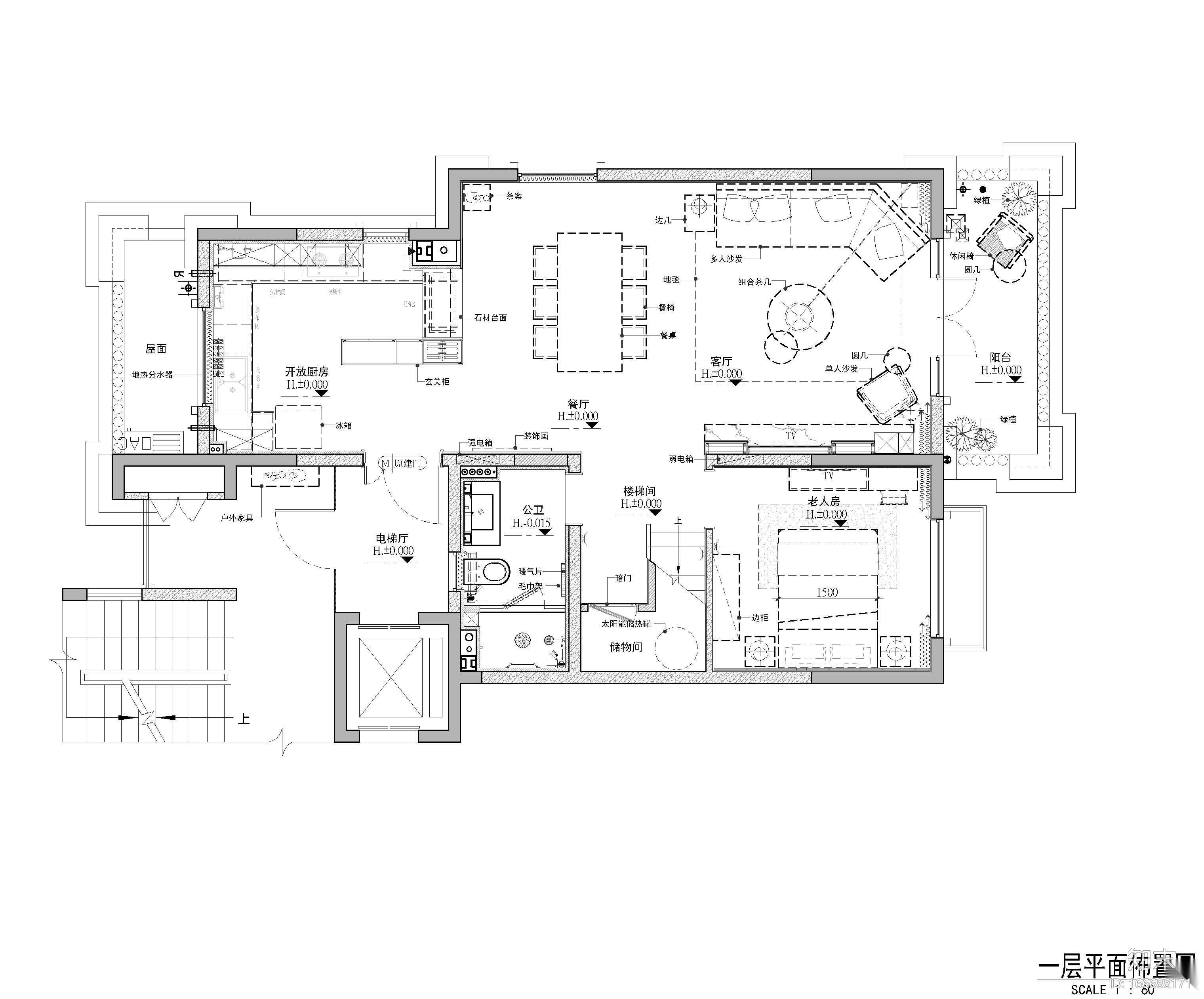 40套高级灰调住宅室内空间设计案例合集施工图下载【ID:166688171】