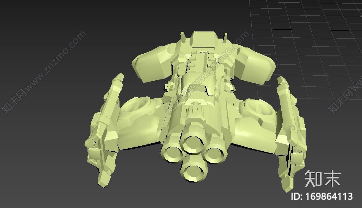 星际争霸2+休伯利安号3d打印模型下载【ID:169864113】