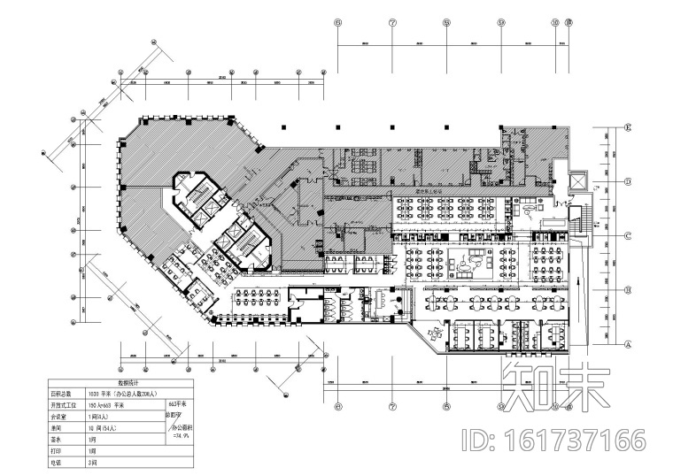 [武汉]禧玥励业公社共享办公空间丨效果图+施工图+机电...cad施工图下载【ID:161737166】