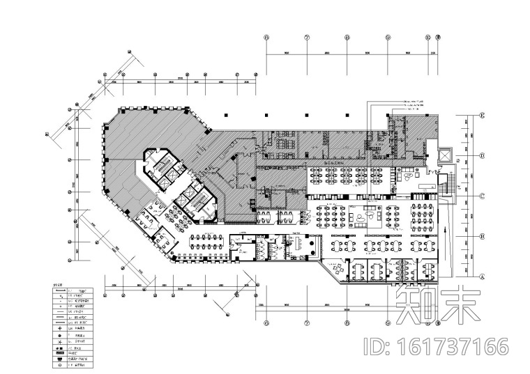 [武汉]禧玥励业公社共享办公空间丨效果图+施工图+机电...cad施工图下载【ID:161737166】