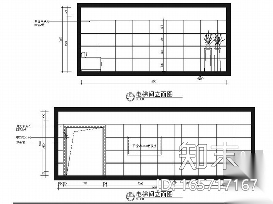 [锡安]知名设计单位高级专业现代月子会所装修施工图（含...cad施工图下载【ID:165717167】